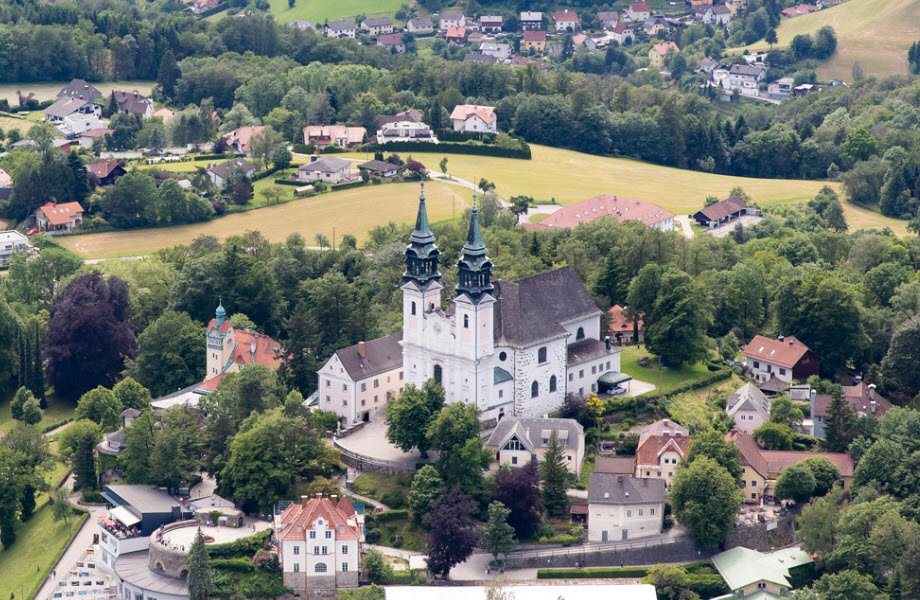 Pöstlingberg Pilgrimage Church &amp; Train, Linz, Upper Austria, Austria
